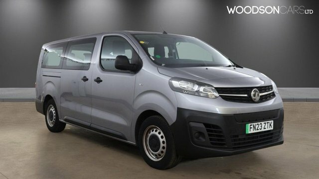 Vauxhall Vivaro 2023 50Kwh Combi Mpv Lwb 9 Seat Grey