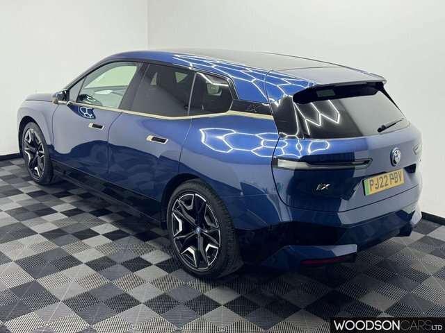 BMW iX 2022 40 76.6Kwh M Sport Suv Xdri PJ22PBV Blue #2