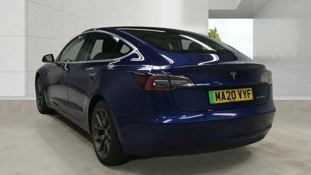Tesla Model 3 2020 Dual Motor Long Range Saloon A Blue #2
