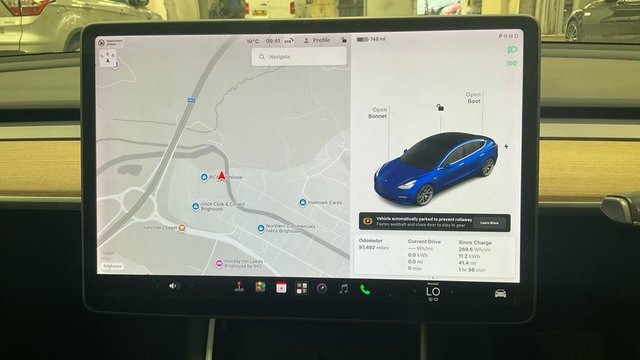 Tesla Model 3 2020 Dual Motor Long Range Saloon A Blue #6