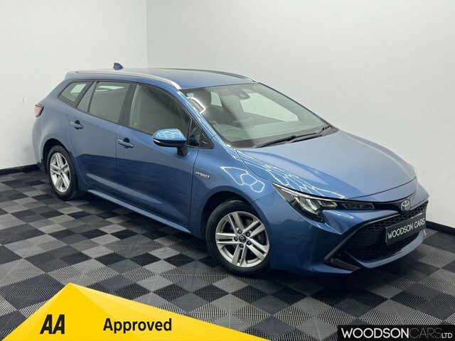 Toyota Corolla 2019 1.8 Vvt-h Icon Touring Sports Hybr Blue