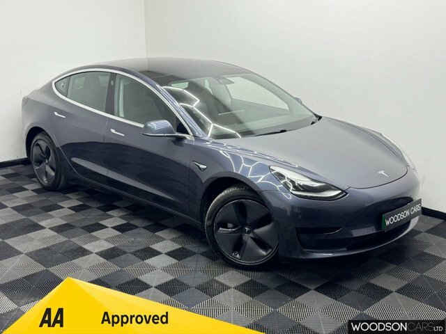 Tesla Model 3 2020 Standard Range Plus Saloon Grey