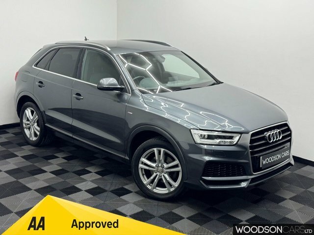 Audi Q3 2018 1.4 Tfsi Cod S Line Edition Suv S Grey