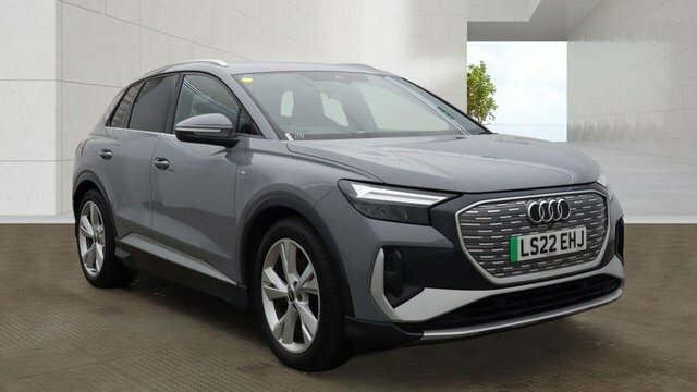 Audi Q4 E Tron 2022 40 S Line Suv 82Kwh 204 Ps Grey
