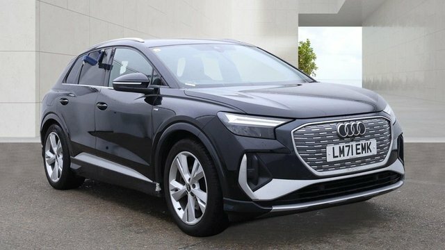 Audi Q4 E Tron 2021 40 S Line Suv 82Kwh 204 Ps Black