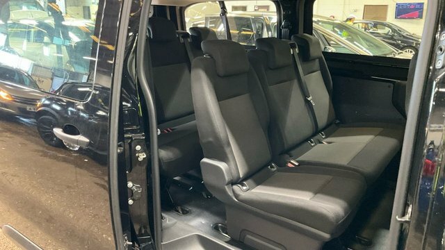 Vauxhall Vivaro 2023 50Kwh Combi Mpv Lwb 9 Seat Black #6