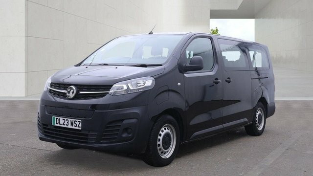 Vauxhall Vivaro 2023 50Kwh Combi Mpv Lwb 9 Seat Black #3