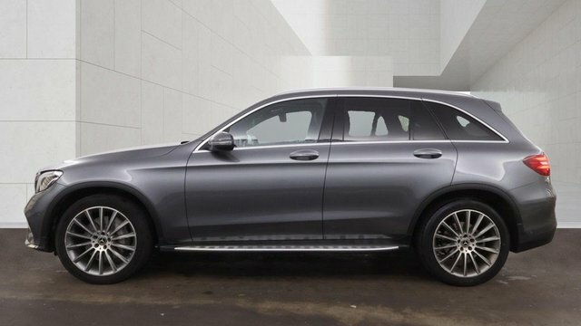 Mercedes-Benz GLC Class 2018 2.1 Glc220d Amg Line Premium Suv Grey #6