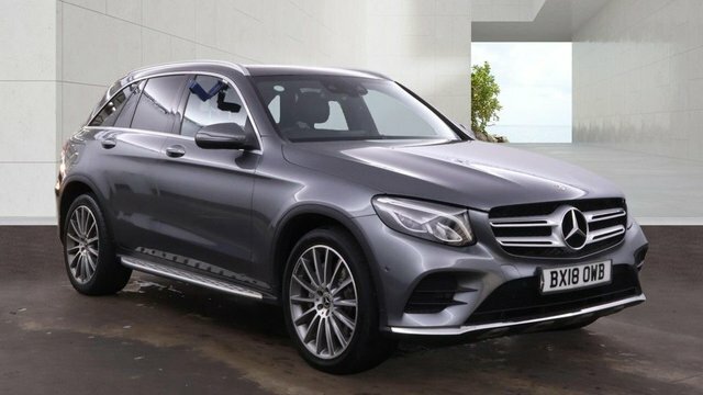 Mercedes-Benz GLC Class 2018 2.1 Glc220d Amg Line Premium Suv Grey