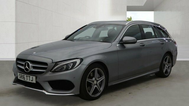 Mercedes-Benz C Class 2016 2.1 C300dh Amg Line Estate Hybrid Silver #4