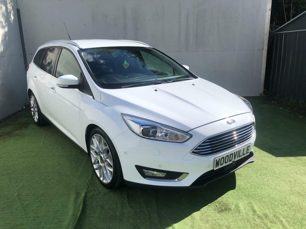 Ford Focus Titanium X White #3