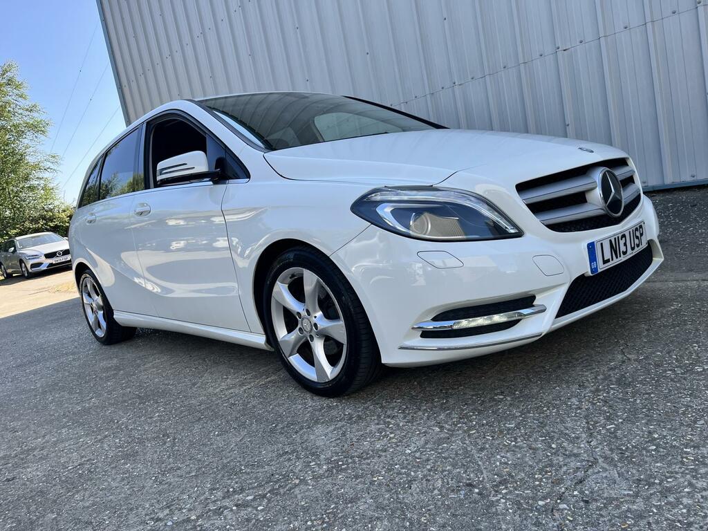 Mercedes-Benz B Class 1.8 B180 Cdi Blueefficiency Sport Mpv M LN13USP White #6