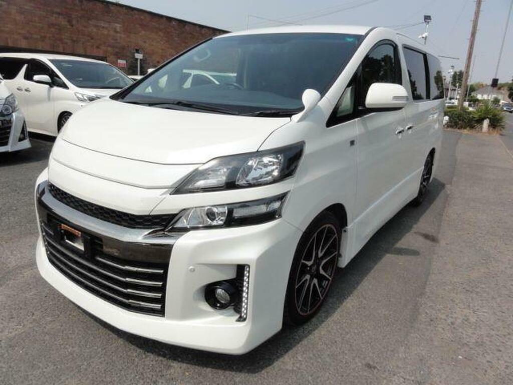 Toyota Vellfire Gazoo Gs Fresh Import With Car VX Report 2.4 White