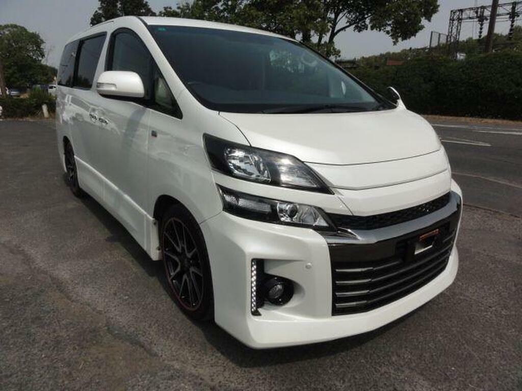 Toyota Vellfire Gazoo Gs Fresh Import With Car VX Report 2.4 White #3