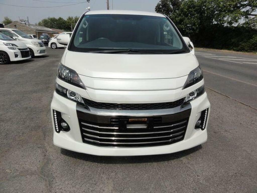 Toyota Vellfire Gazoo Gs Fresh Import With Car VX Report 2.4 White #4