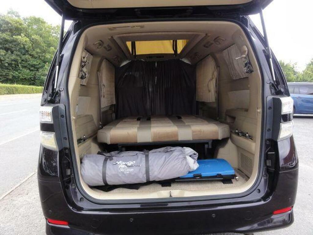 Toyota Vellfire 350X Camper Car VX 3.5 Purple #4