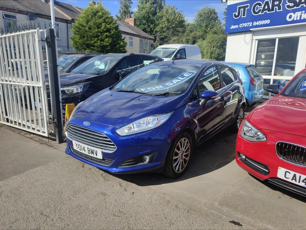 Ford Fiesta 1.0T Ecoboost Titanium X Euro 5 Ss Blue #3