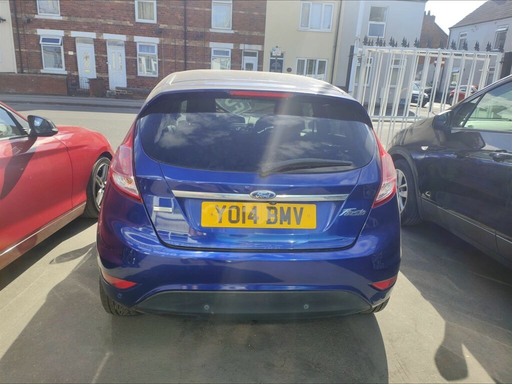 Ford Fiesta 1.0T Ecoboost Titanium X Euro 5 Ss Blue #5