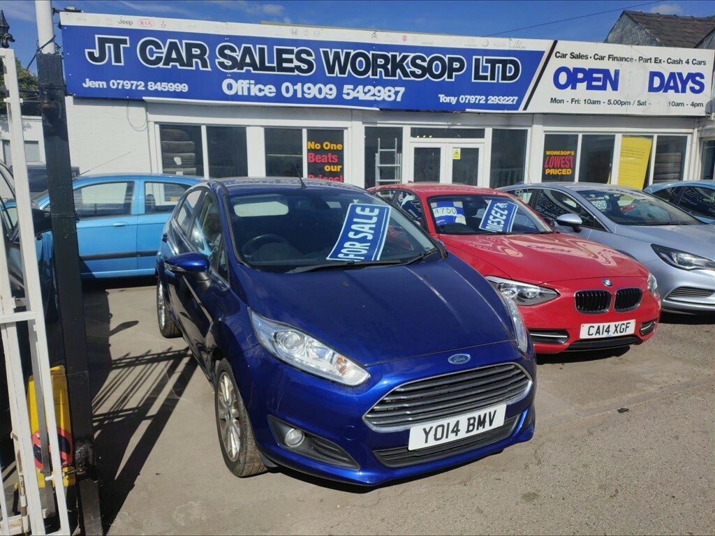 Ford Fiesta 1.0T Ecoboost Titanium X Euro 5 Ss Blue