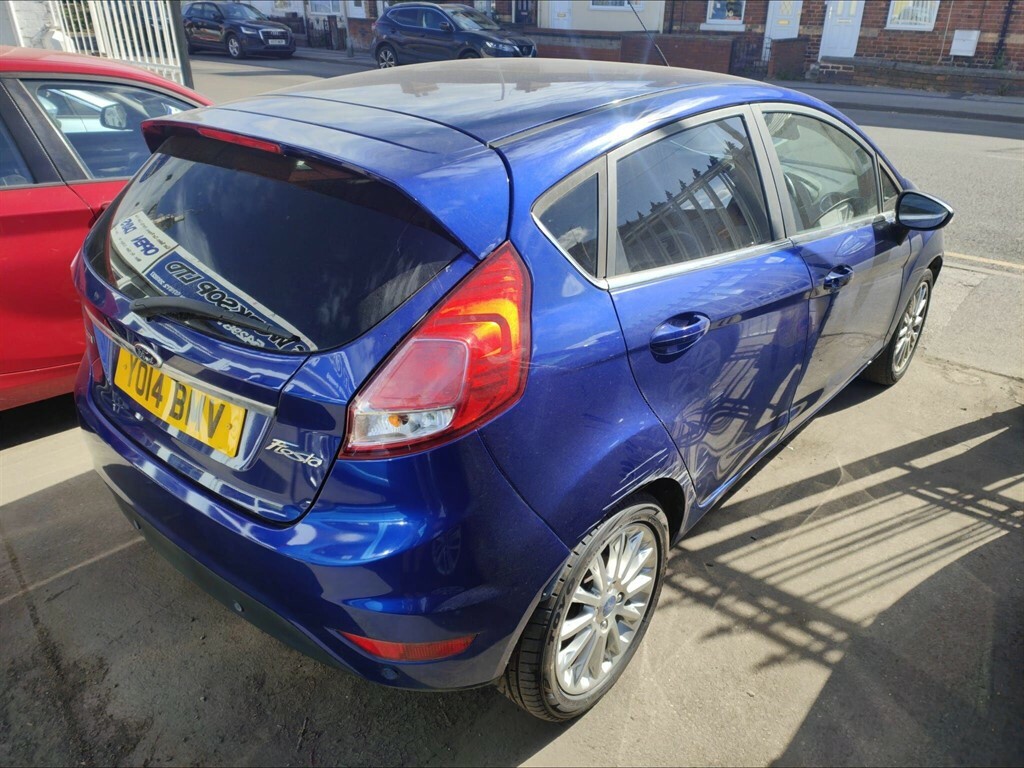 Ford Fiesta 1.0T Ecoboost Titanium X Euro 5 Ss Blue #4