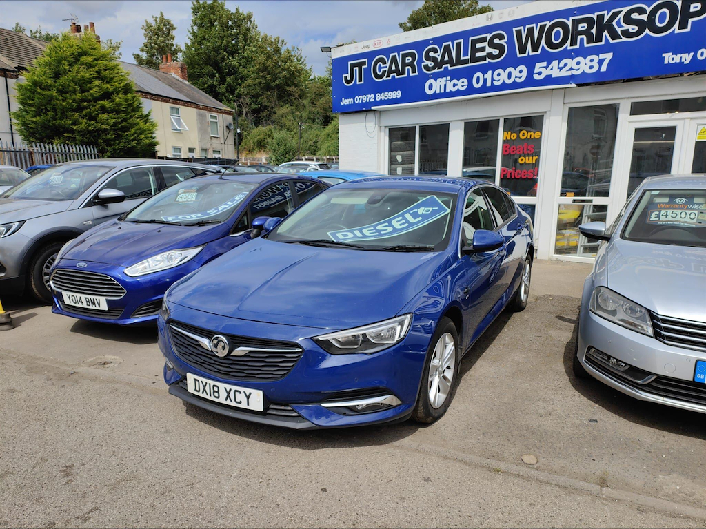 Vauxhall Insignia 2.0 Turbo D Blueinjection Sri Nav Grand Sport Euro DX18XCY Blue #6