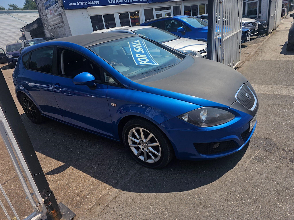Seat Leon 1.6 Tdi Cr Se Euro 5 Ss Blue #5