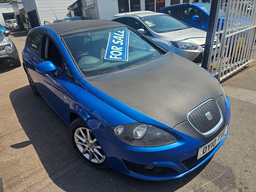 Seat Leon 1.6 Tdi Cr Se Euro 5 Ss Blue #3