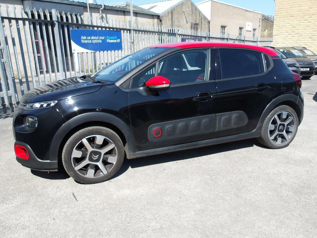 Citroen C3 1.2 Puretech Flair Nav Edition Euro 6 Black #3