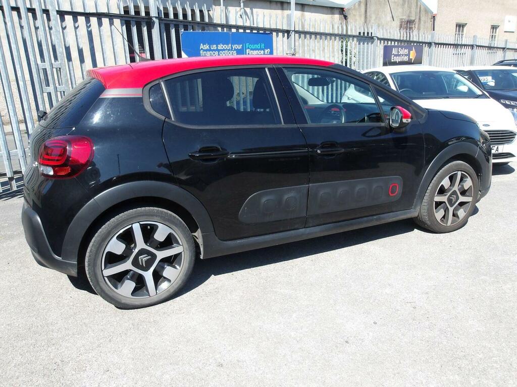 Citroen C3 1.2 Puretech Flair Nav Edition Euro 6 Black #4