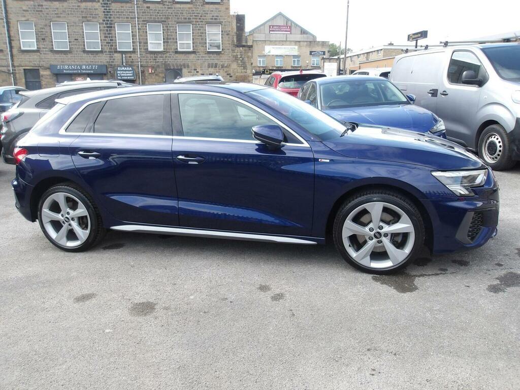 Audi A3 1.4 Tfsie 40 S Line Sportback S Tronic Euro 6 Ss Blue #2