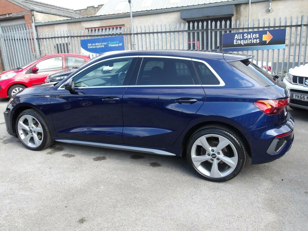 Audi A3 1.4 Tfsie 40 S Line Sportback S Tronic Euro 6 Ss Blue #6