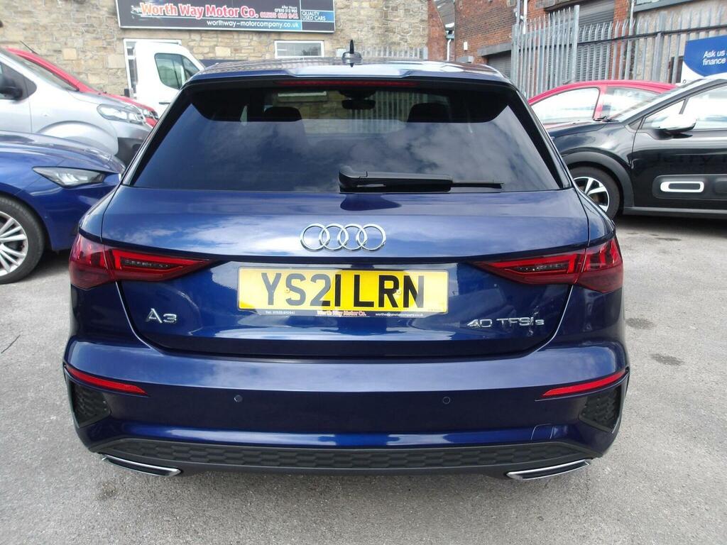 Audi A3 1.4 Tfsie 40 S Line Sportback S Tronic Euro 6 Ss Blue #4