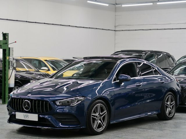 Mercedes-Benz CLA Class Cla200d Amg Line Coupe Blue #4