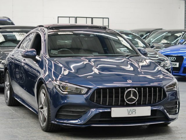 Mercedes-Benz CLA Class Cla200d Amg Line Coupe Blue #3
