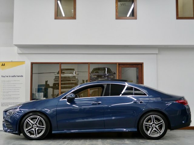 Mercedes-Benz CLA Class Cla200d Amg Line Coupe Blue #6