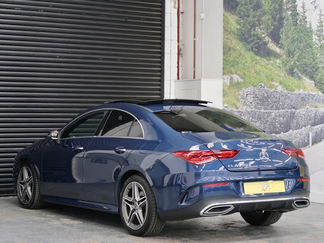 Mercedes-Benz CLA Class Cla200d Amg Line Coupe Blue #5