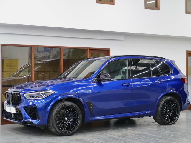 BMW X5 M V8 Competition Xdrive Blue #4