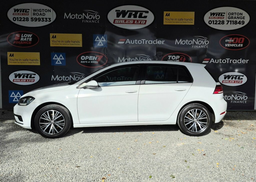 Volkswagen Golf 1.4L Se Nav BG67ARZ White #2