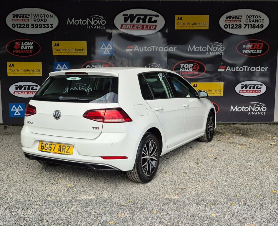 Volkswagen Golf 1.4L Se Nav BG67ARZ White #6