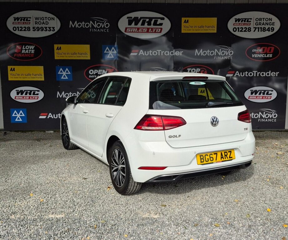 Volkswagen Golf 1.4L Se Nav BG67ARZ White #3