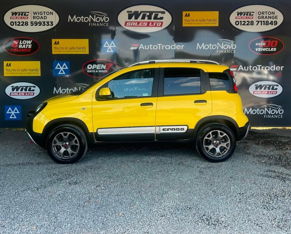 Fiat Panda Hatchback KU15HFE Yellow #2