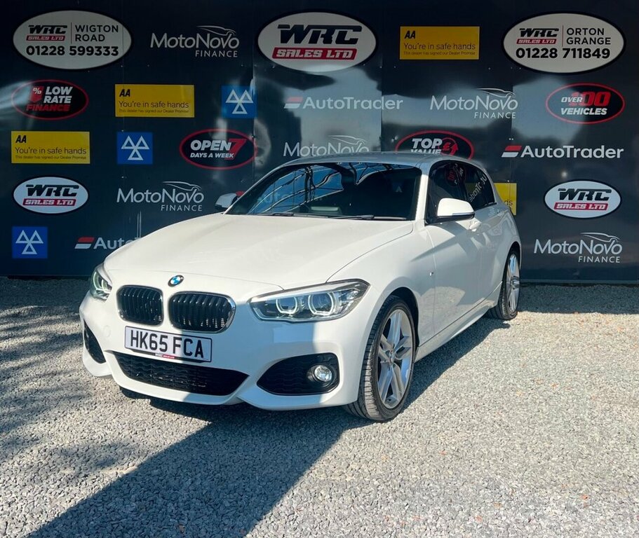 BMW 1 Series 2L M Sport White