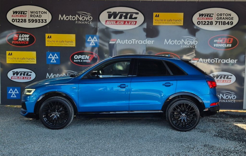 Audi Q3 2L Black Edition SW67EYA Blue #2
