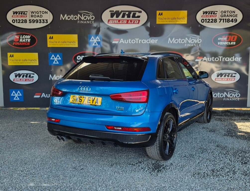 Audi Q3 2L Black Edition SW67EYA Blue #6