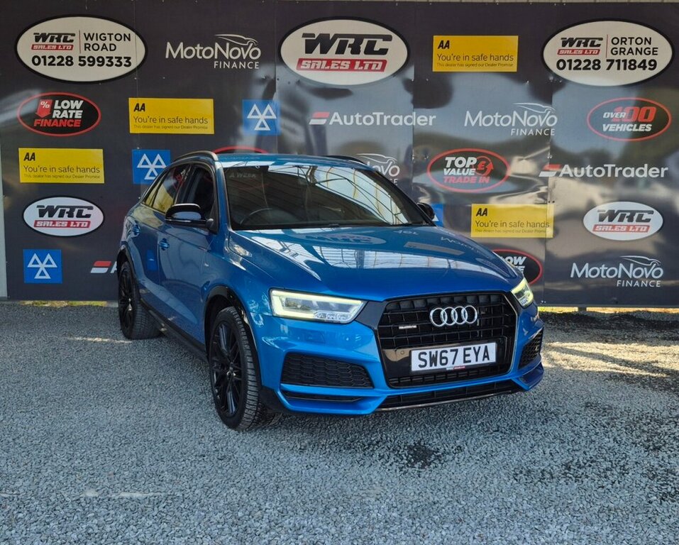 Audi Q3 2L Black Edition SW67EYA Blue #4