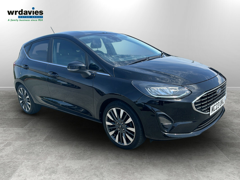 Ford Fiesta 1.0T Ecoboost Titanium X - 1 Owner From New. Black