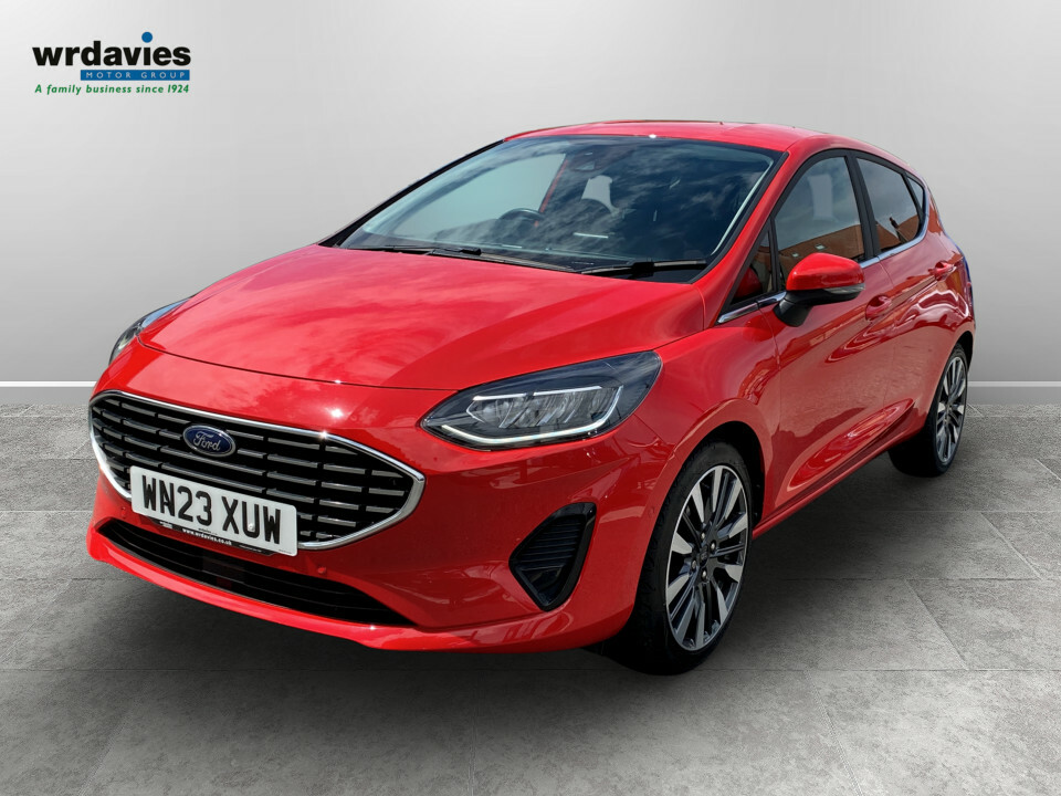 Ford Fiesta 1.0 Ecoboost Hbd Mhev 155 Titanium Vignale WN23XUW Red #3