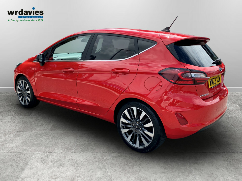 Ford Fiesta 1.0 Ecoboost Hbd Mhev 155 Titanium Vignale WN23XUW Red #5