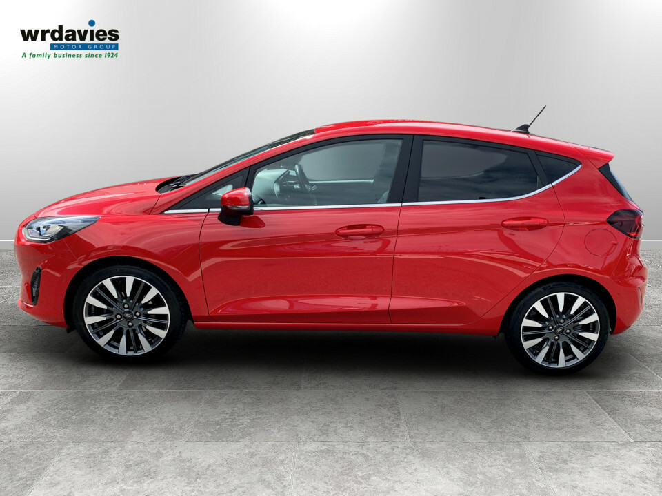 Ford Fiesta 1.0 Ecoboost Hbd Mhev 155 Titanium Vignale WN23XUW Red #4