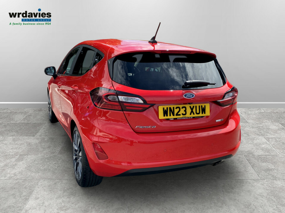 Ford Fiesta 1.0 Ecoboost Hbd Mhev 155 Titanium Vignale WN23XUW Red #6